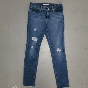 Levi Strauss 711 skinny jeans